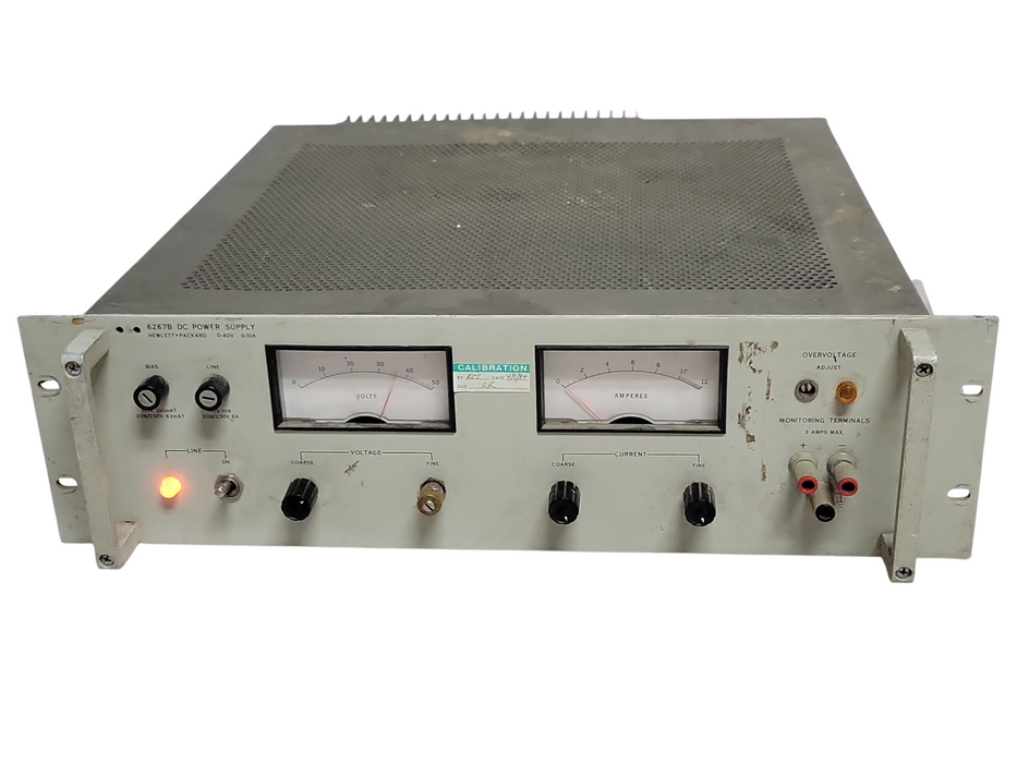 HP 6267B DC Power Supply 0 - 40v 10Amp Monitoring Terminals, READ