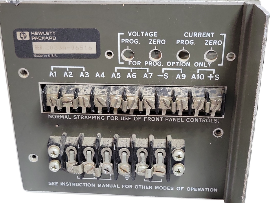 HP 6267B DC Power Supply 0 - 40v 10Amp Monitoring Terminals, READ