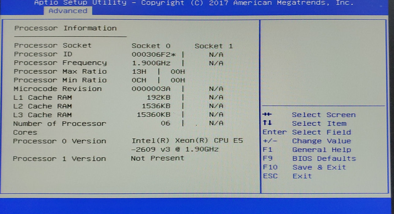 Cisco UCS C220 M4 - 1x Xeon E5-2609 v3, 32GB DDR4 - No HDD