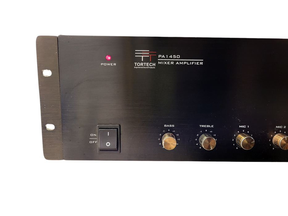 Tortech PA1450 450W RMS commercial public address (PA) integrated amplifier