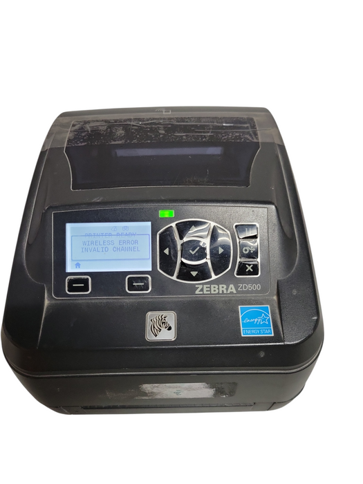Zebra ZD500 Thermal Label Printer ZD50042-T01A00FZ USB LAN Parallel, READ