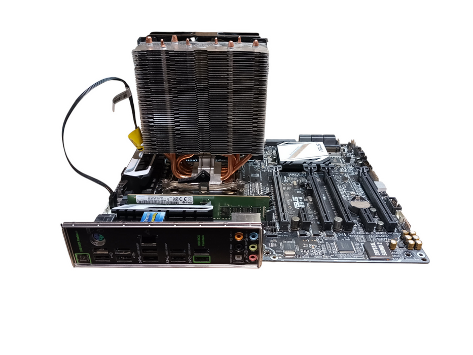 Asus X99-A Motherboard Intel i7-5820K CPU 8GB DDR4 RAM I/O Included