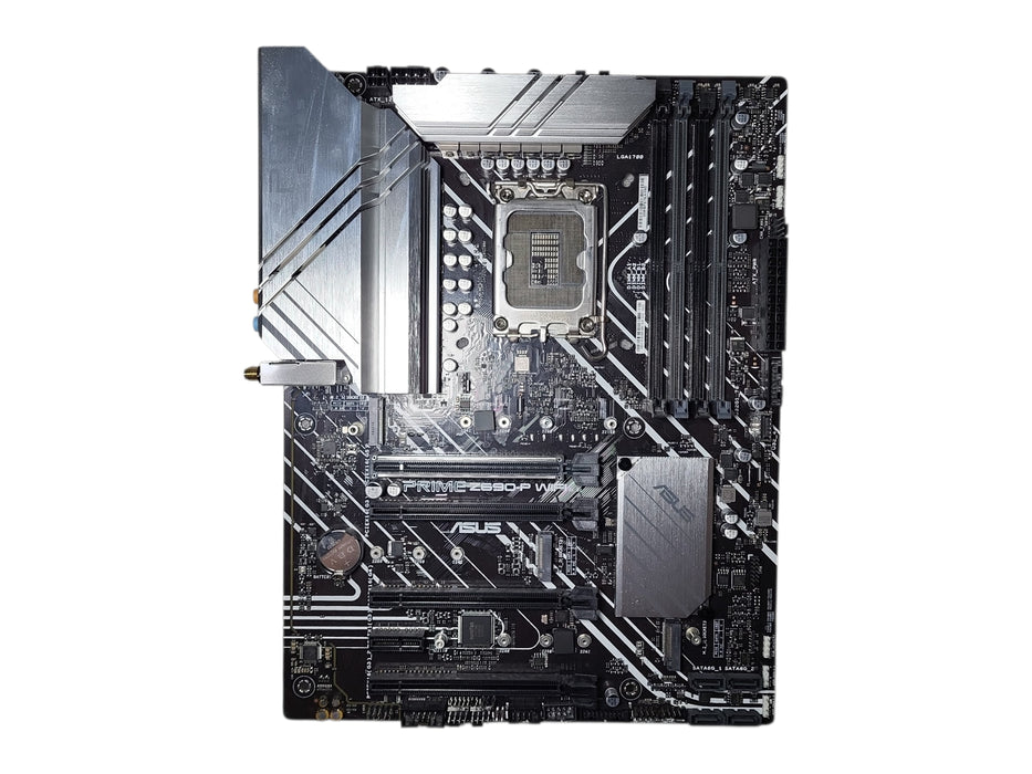 ASUS PRIME Z690-P WIFI D4 Motherboard w/ I/O Shield, READ