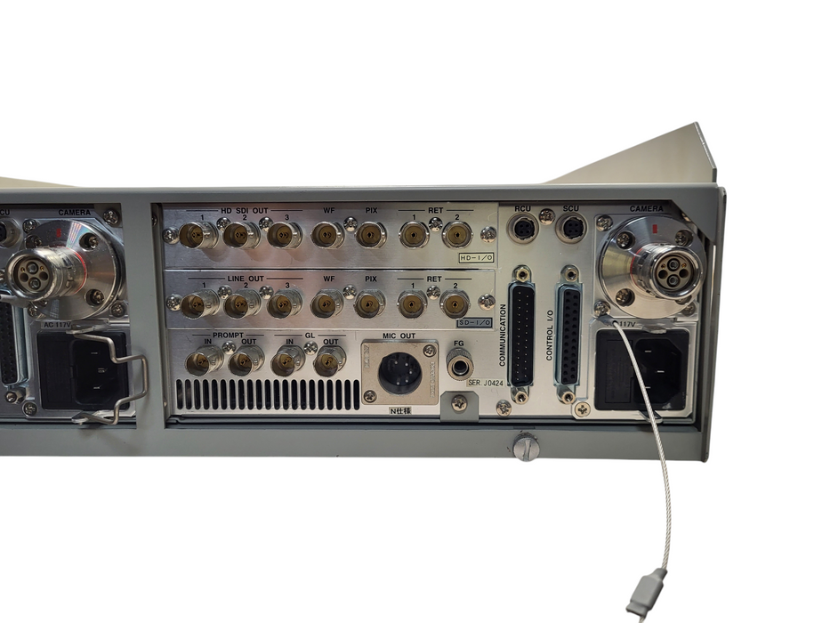Lot of 2x Vintage Hitachi CU-3100 half-rack camera control unit (CCU)