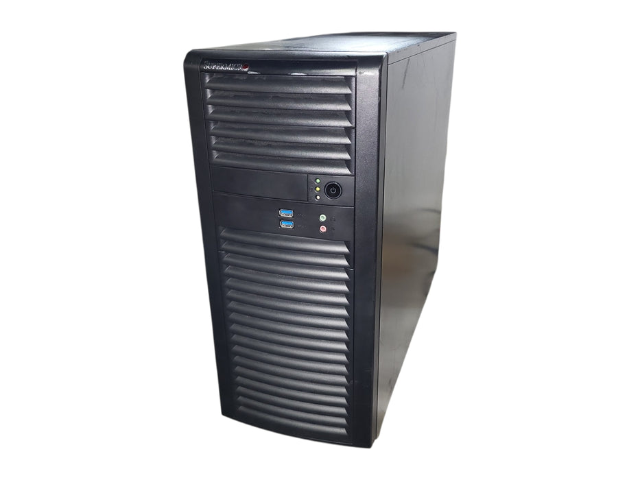 Supermicro CSE-732 Mid-Tower Server w/ X11DAi-N, 2x Xeon Gold 5118, 64GB DDR4