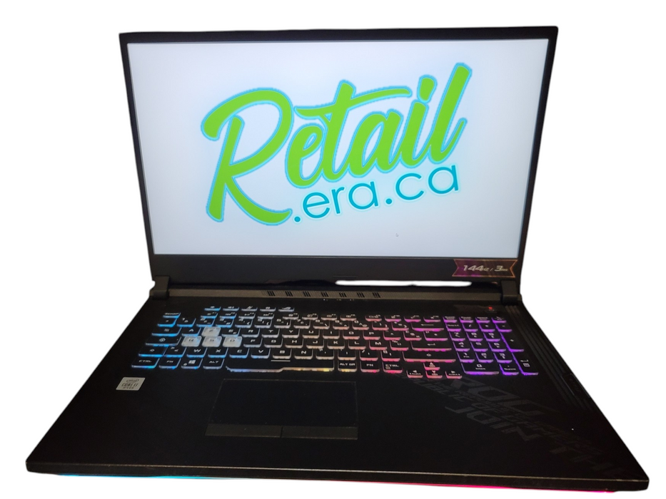 ASUS ROG STRIX G712LW 17" i7-10750H 16GB DDR4 8GB RTX 2070 256GB NVMe READ