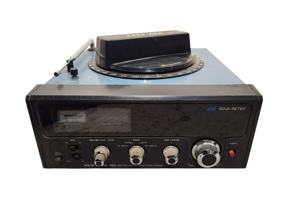 AQUA GUIDE 702 DIGITAL RADIO DIRECTION FINDER AQUA METER Untested Japan