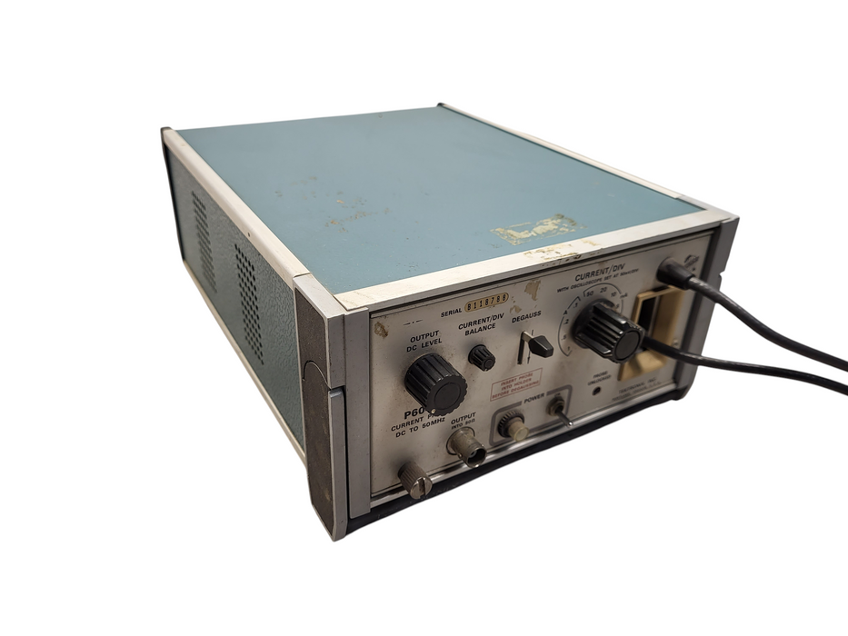 Tektronix P6042 Current Probe DC to 50MHz Current Measurement System
