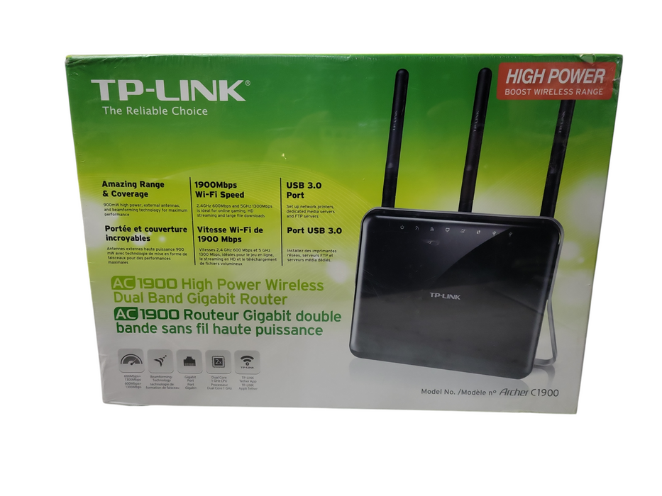 TP-Link Archer AC1900 Wireless Dual Band Gigabit Router