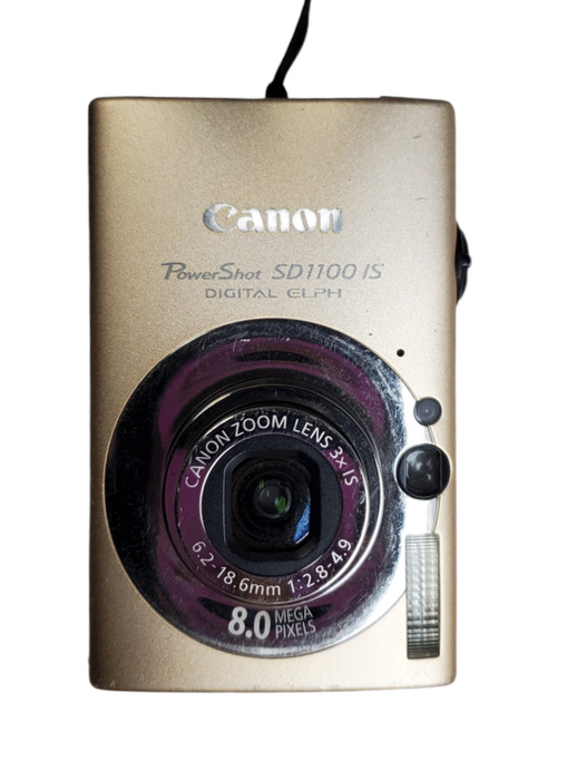Canon PowerShot SD1100 IS 8.0MP Digital Camera - No Battery *READ*