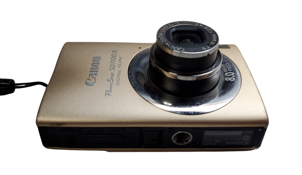 Canon PowerShot SD1100 IS 8.0MP Digital Camera - No Battery *READ*
