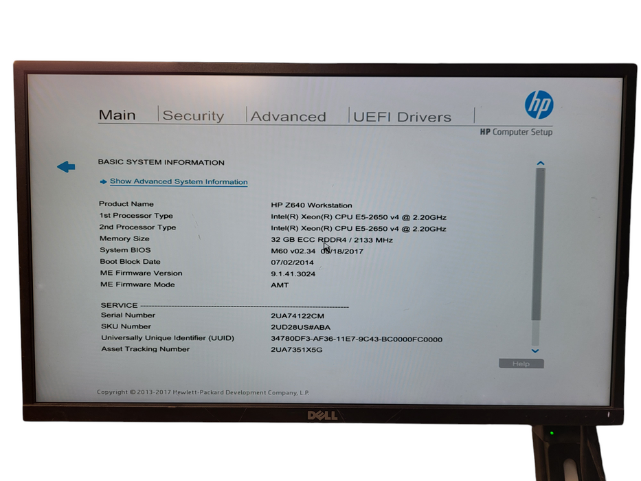 HP Z640 2x Intel Xeon E5-2650 V4 CPU | 32GB DDR4 | No HDD | 925W