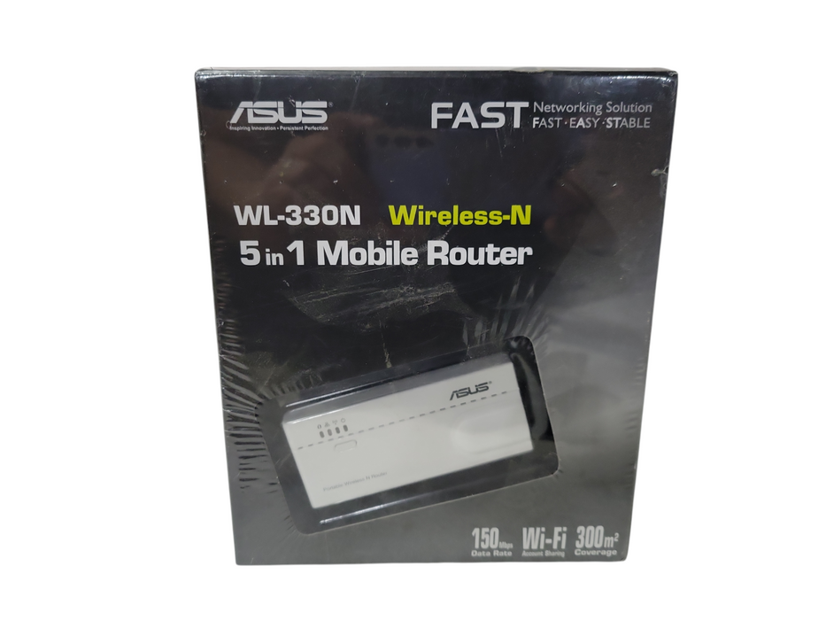 ASUS WL-330N3G - Router wireless - 802.11b/g/n - 2,4 GHz 3g sharing