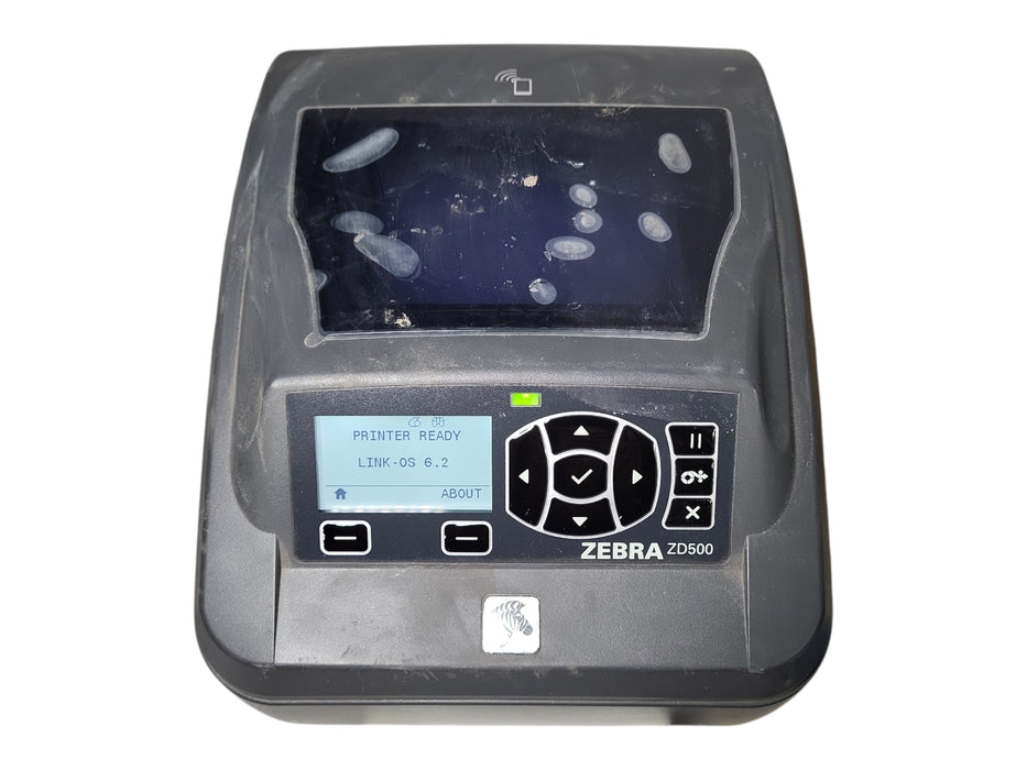 Zebra ZD500 Thermal Transfer Barcode Label Printer, No Power Adapter