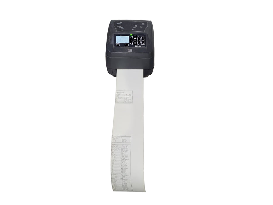 Zebra ZD500 Thermal Transfer Barcode Label Printer, No Power Adapter