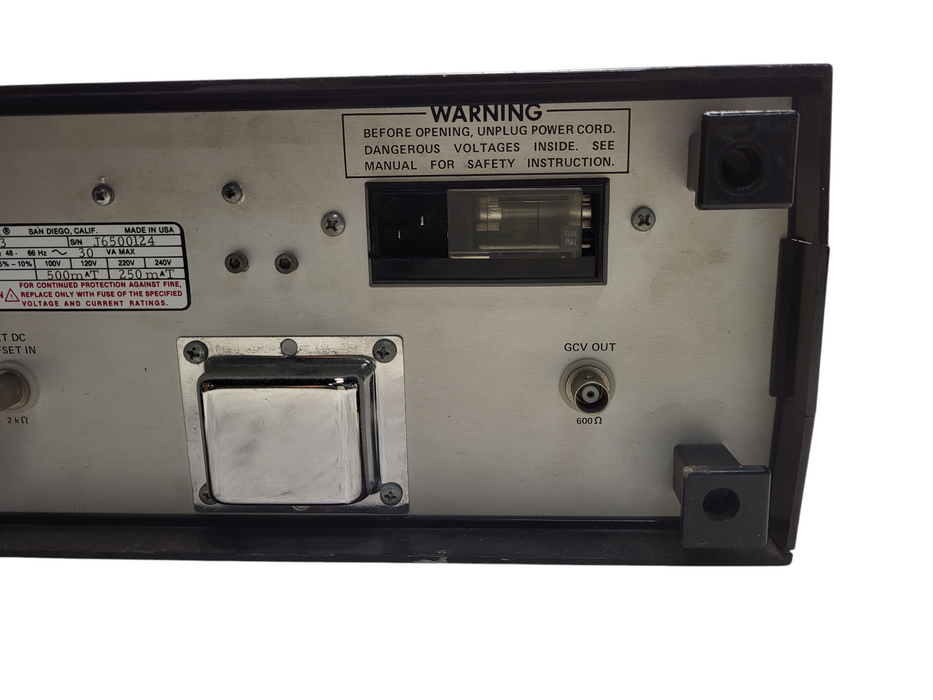 Vintage WAVETEK 143 FUNCTION SIGNAL GENERATOR 20MHz