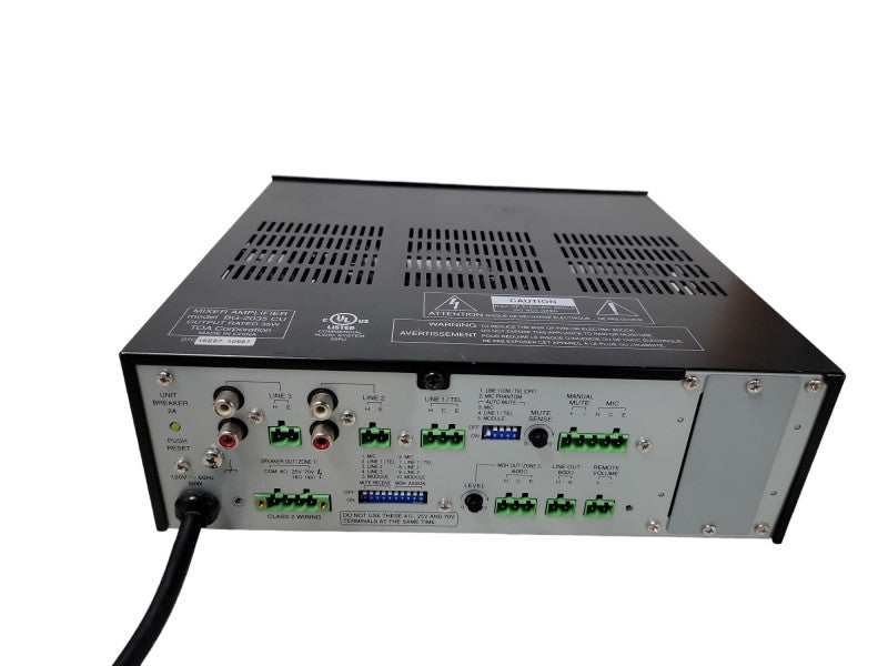 TOA Electronics Bg-2035 Mixer Amplifier 35w | Read pls