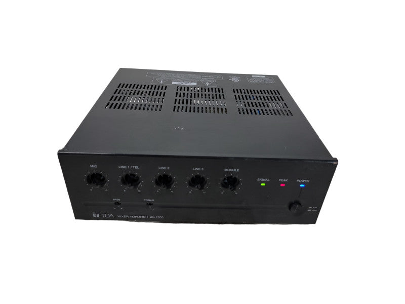 TOA Electronics Bg-2035 Mixer Amplifier 35w | Read pls