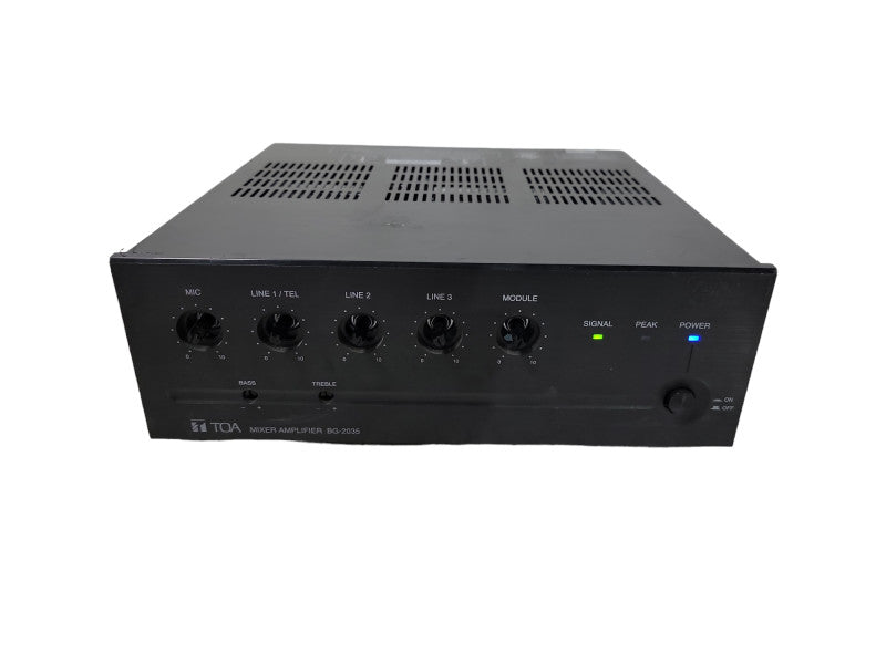 TOA Electronics Bg-2035 Mixer Amplifier 35w | Read pls