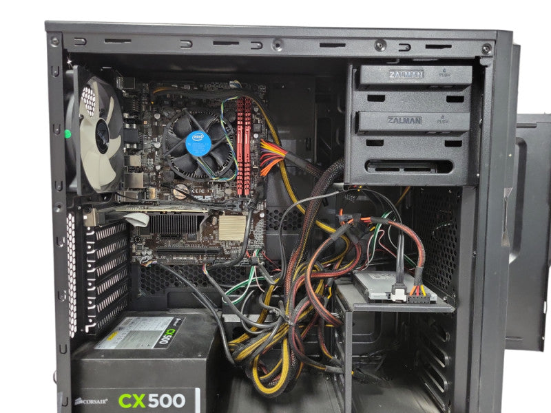 Custom/Asus PC, Core I5-6500 3.2GHz, 16GB DDR4, 240GB SSD, 500W PSU, SEE _