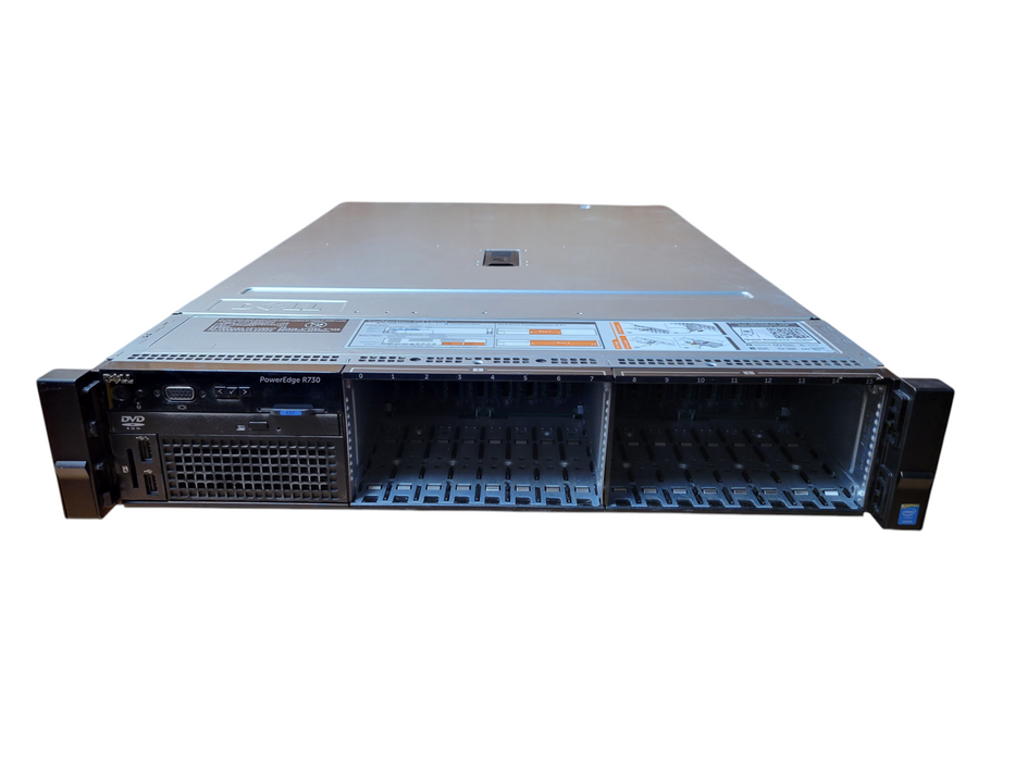 Dell PowerEdge R730 - 2x Xeon E5-2640 v3 48GB DDR4 PERC H730 Mini 2x750W PSU