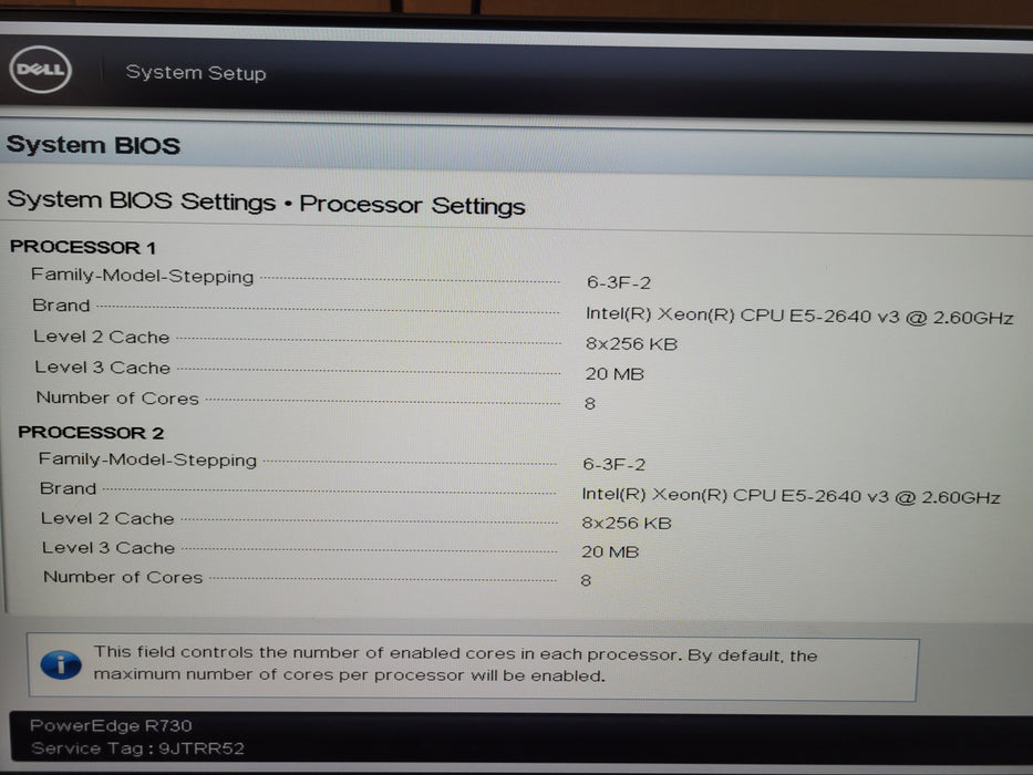 Dell PowerEdge R730 - 2x Xeon E5-2640 v3 48GB DDR4 PERC H730 Mini 2x750W PSU