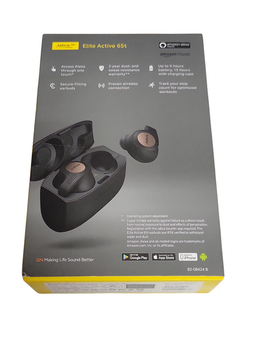 Open-Box Jabra GN Elite Active 65t Ear buds