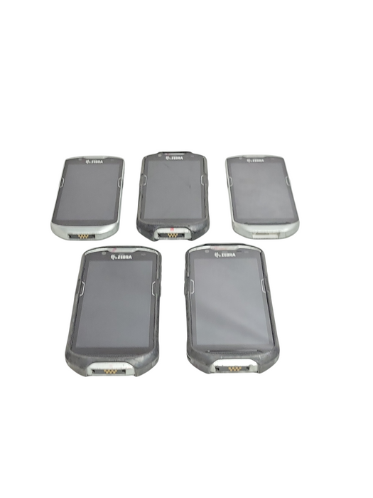 Lot of 5x Zebra TC52 TC520K-1PEZU4P-NA mobile computer scanner, Android 14, READ