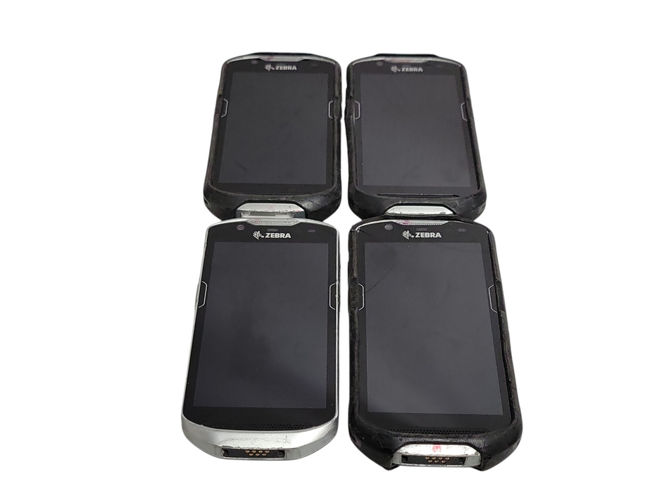 Lot of 5x Zebra TC52 TC520K-1PEZU4P-NA mobile computer scanner, Android 14, READ