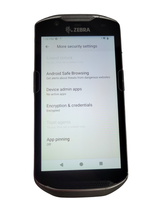 Lot of 5x Zebra TC52 TC520K-1PEZU4P-NA mobile computer scanner, Android 14, READ