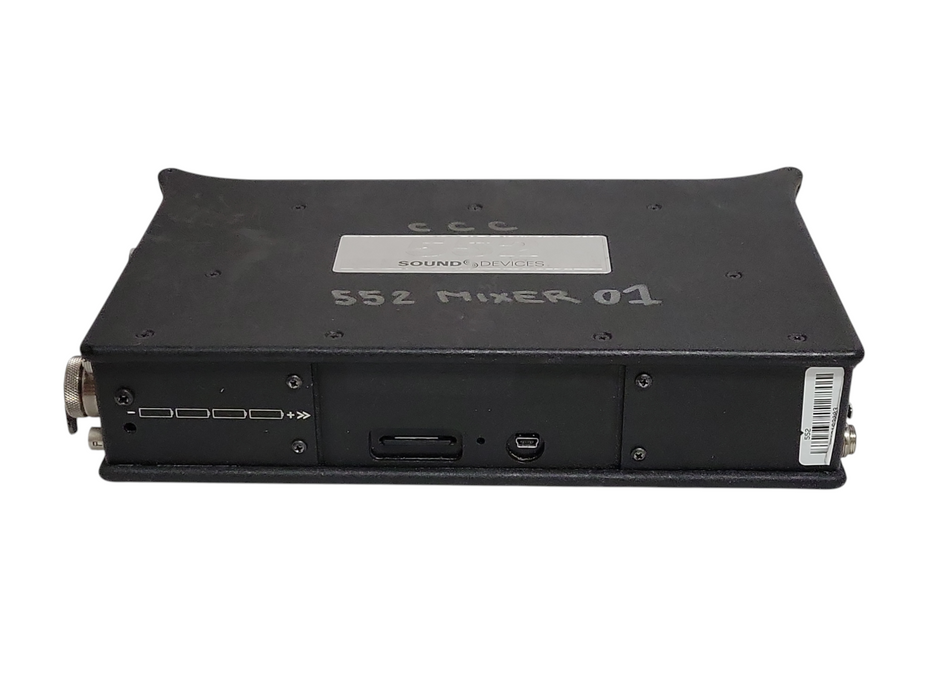 Sound Devices 552 Professional 5 Channel mixer recorder, READ