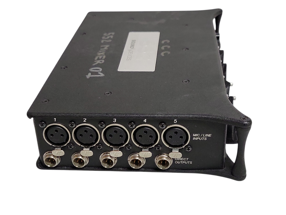 Sound Devices 552 Professional 5 Channel mixer recorder, READ