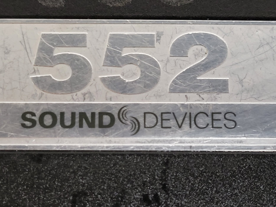 Sound Devices 552 Professional 5 Channel mixer recorder, READ