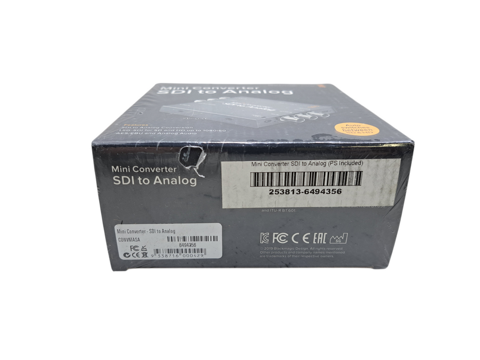 Blackmagic Design Mini Converter SDI to Analog - Video Converter (New Sealed)