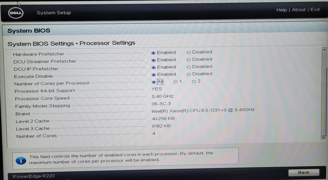 Dell PowerEdge R220 | Xeon E3-1231 v3 @3.40GHz 16GB DDR3 | NO HDD | READ