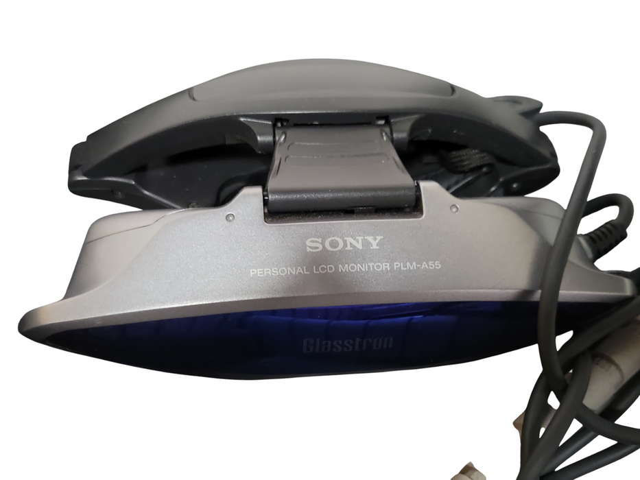 SONY Glasstron PLM-A55 Personal LCD Monitor with Case, Read