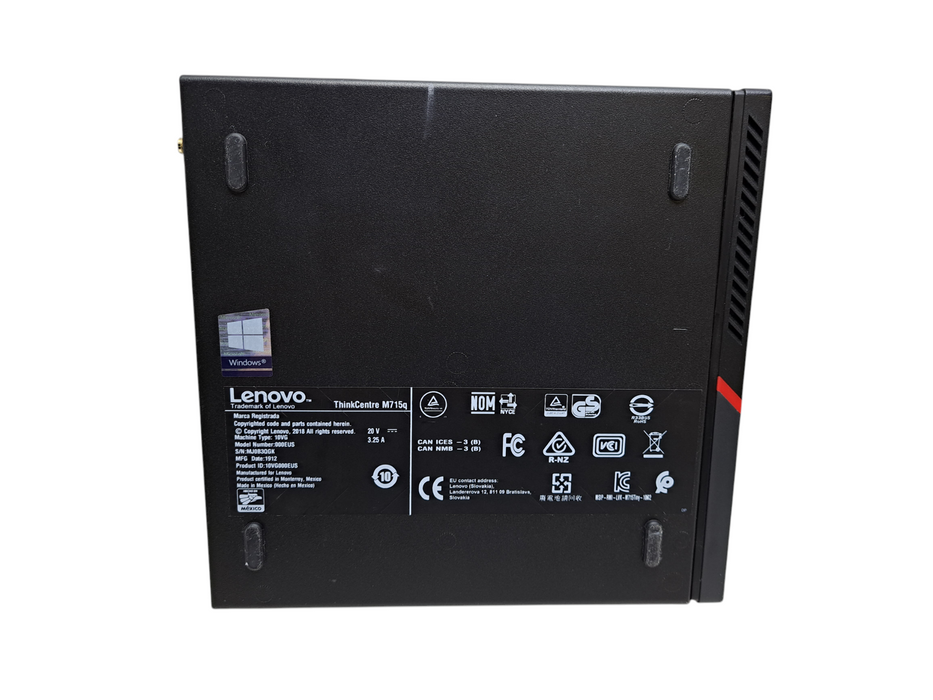 Lenovo ThinkCentre M715Q Micro | Ryzen 3 Pro 2200GE, 8GB DDR4, No HDD *READ*