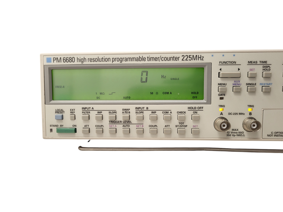 Phillips PM 6680 High Resolution Programmable Timer/Counter 225 MHz