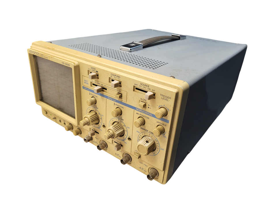Kenwood Corporation CS-4025 Oscilloscope 50/60 Hz 29W Made in Japan
