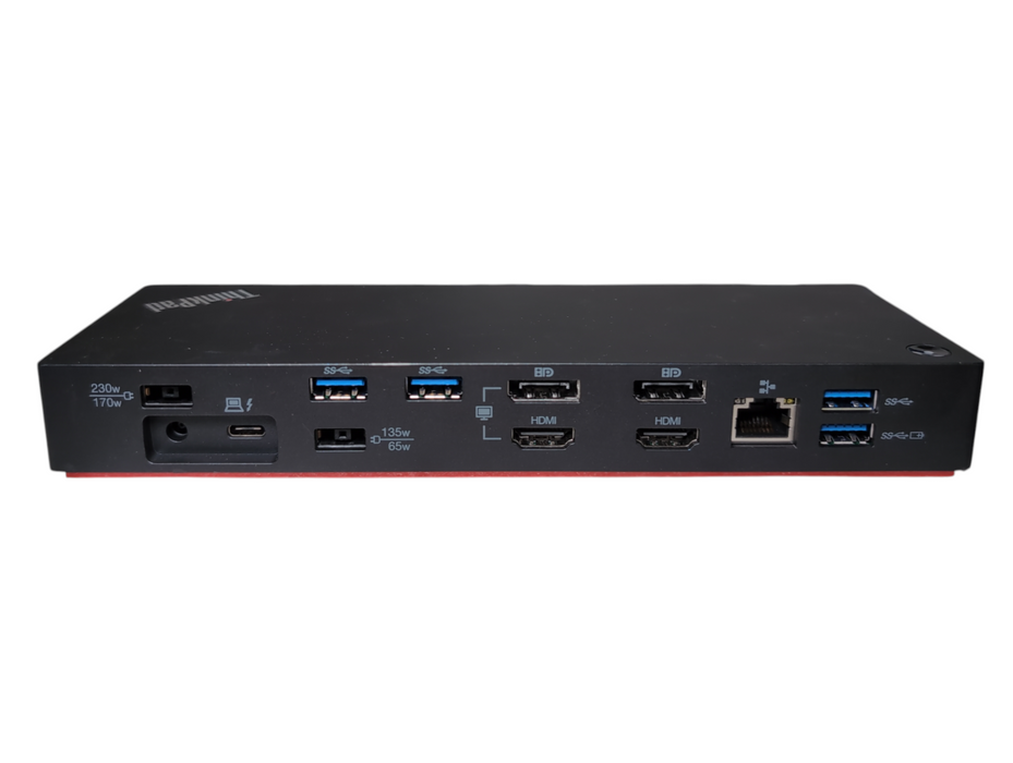 Lenovo ThinkPad Thunderbolt 3 Dock Gen 2 DK1841 w/135W AC Adapter