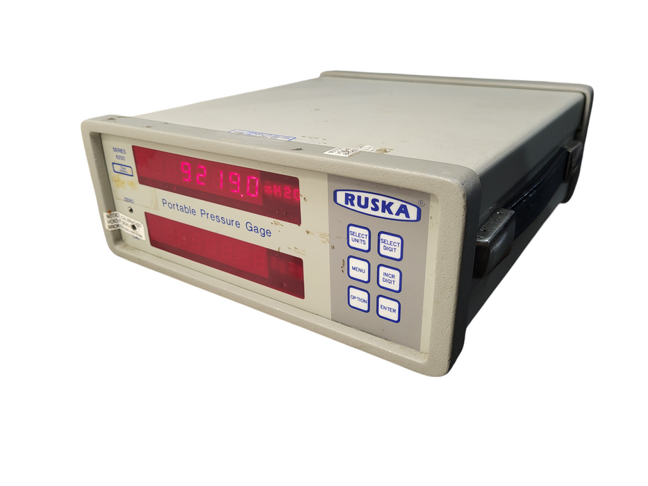 Ruska 6200 portable Pressure Gauge Series 6200