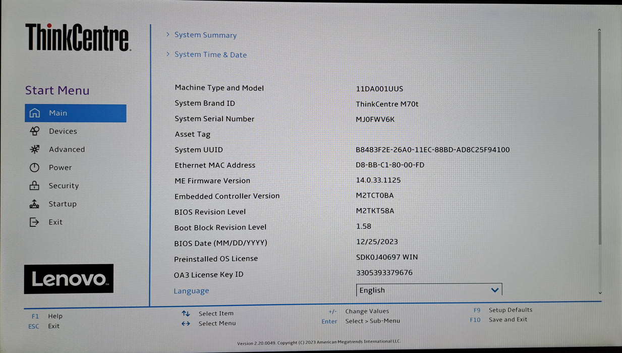 Lenovo ThinkCentre M70t Tower | Intel Core i5-10400, 16GB DDR4, No HDD, *READ*