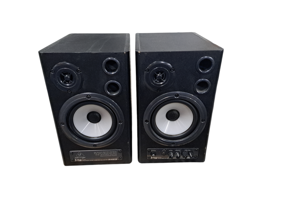 Behringer MS40 Active Studio Monitor Speaker Pair | READ