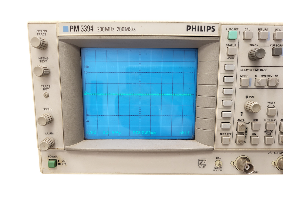 Philips PM3394 200 MHz 200 MS/s Oscilloscope