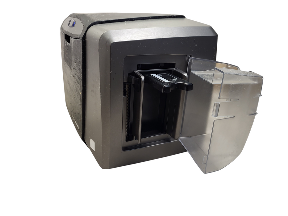 HID FARGO DTC1250e Color Dye Sublimation ID Card Printer 300DPI USB CR-80 No AC