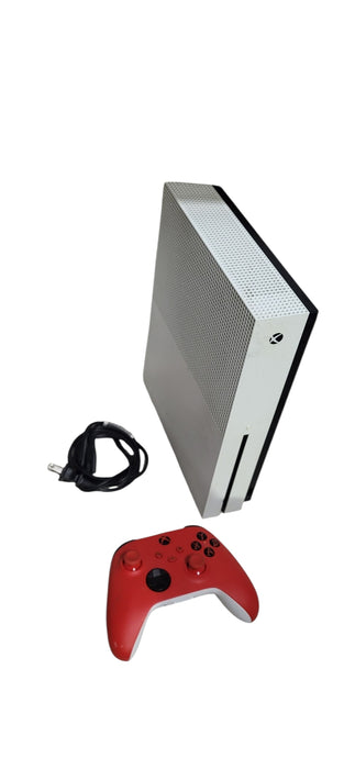 Microsoft Xbox One S 500GB Console Gaming System White 1681 W/ Controller