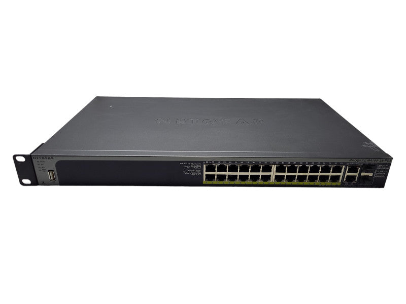 NetGear PROSAFE M4100-26G & M4100-26-POE 26-Port Ethernet Switch $