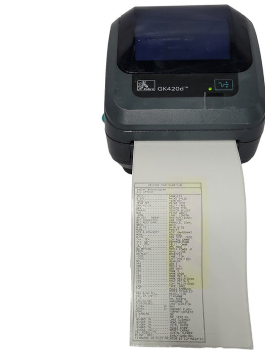 Zebra GK420d Direct Thermal Desktop Printer GK42-202510-000  _