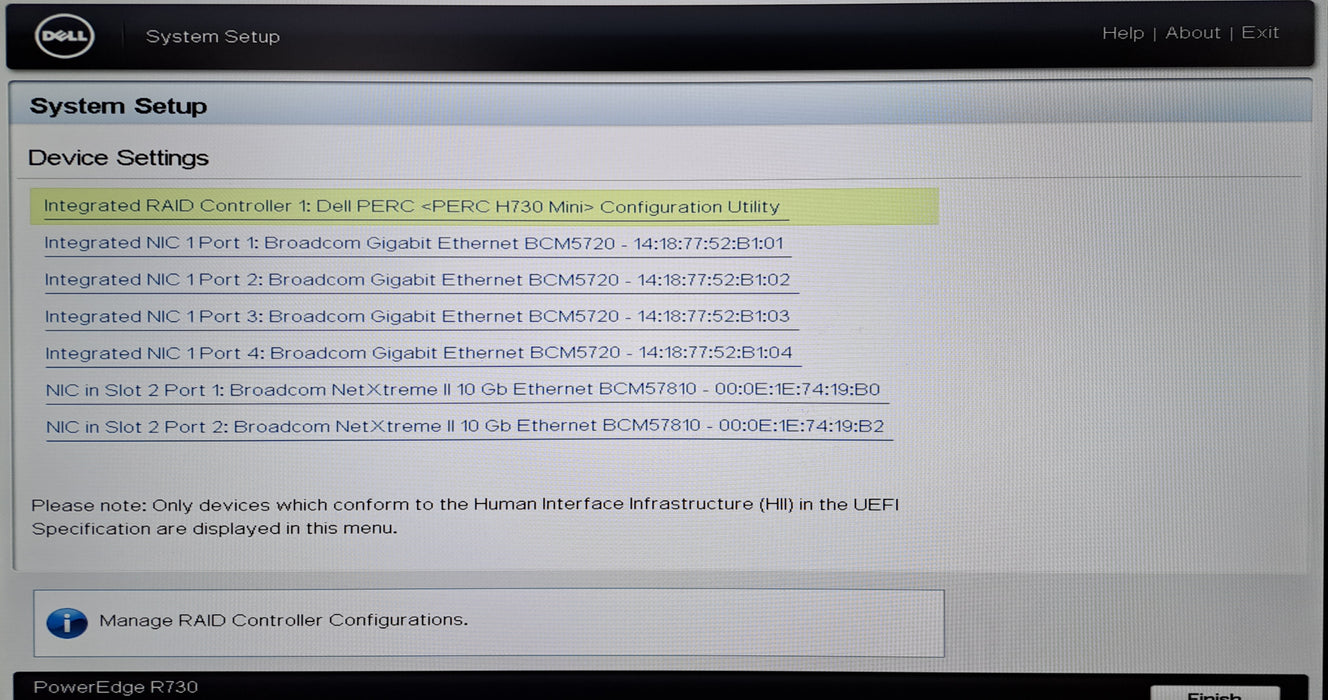 Dell PowerEdge R730 8x 2.5" | 2x Xeon E5-2699 v3 18C, 64GB DDR4, H730 Mini, 10G