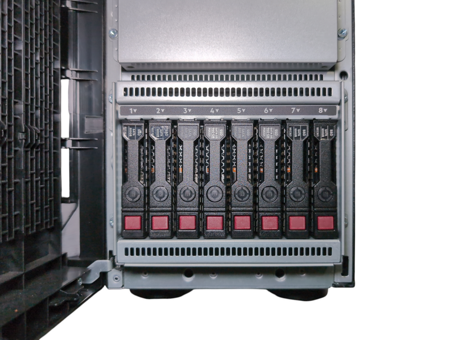 HPE ProLiant ML350 Gen10, 2x Xeon Silver 4114, 64GB DDR4, 8x1.8TB SAS, 2x 800W